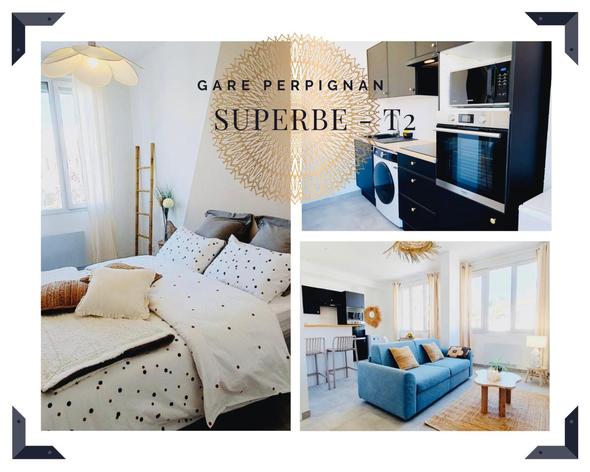 Superbe T2 - Proche Gare Apartment Perpignan Exterior foto